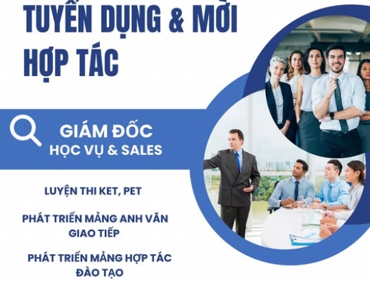 TUYỂN DỤNG GIÁO VIÊN