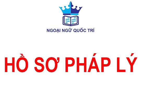 Hồ sơ pháp lý